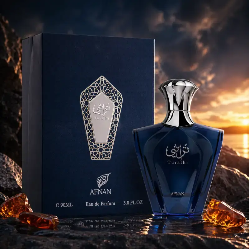 AFNAN PERFUMES Turathi Blue - Eau de Parfum 90ml - Gambar 3