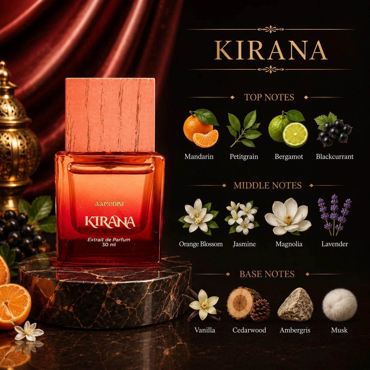 AAMODINI Kirana - Extrait de Parfum 30ml - Gambar 3