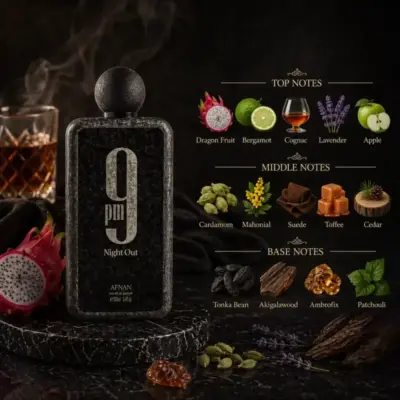 AFNAN PERFUMES 9PM Night Out - Extrait de Parfum 100ml - Gambar 7