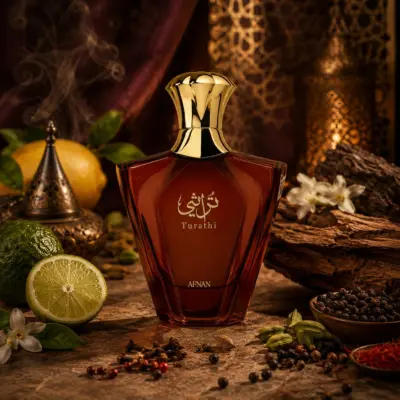 AFNAN PERFUMES Turathi Brown - Eau de Parfum 90ml - Gambar 5