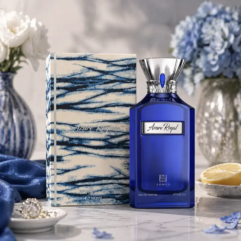 AHMED AL MAGHRIBI Azure Royal - Extrait de Parfum 100ml - Gambar 4