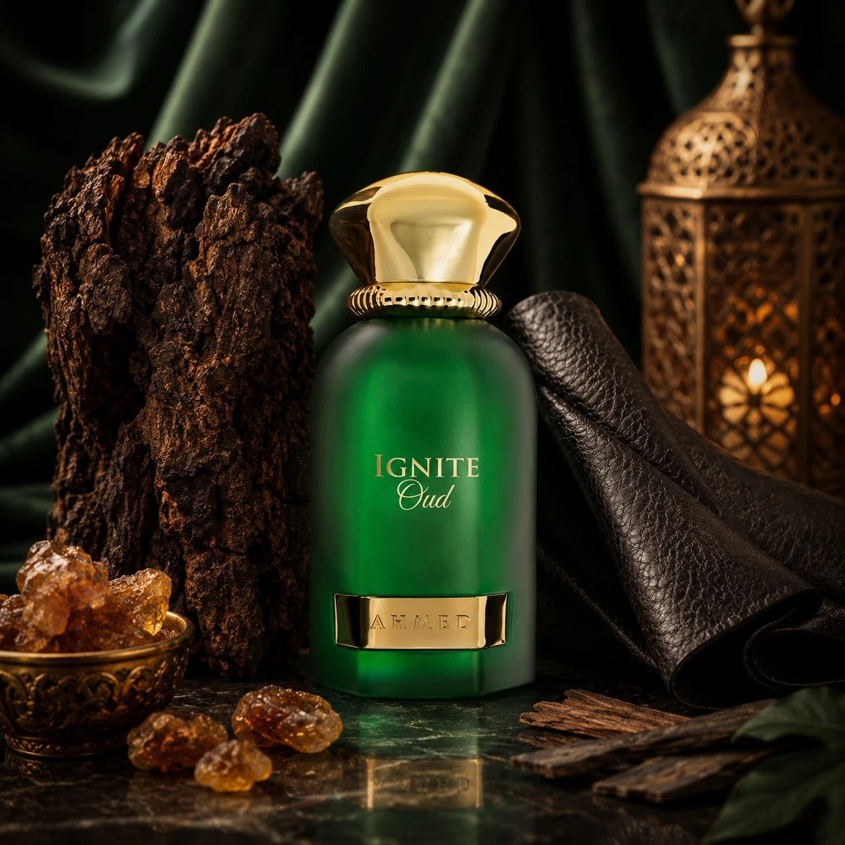 AHMED AL MAGHRIBI Ignite Oud - Eau de Parfum 60ml - Gambar 2