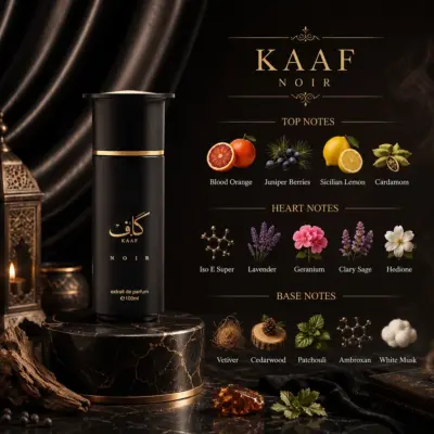 AHMED AL MAGHRIBI Kaaf Noir - Extrait de Parfum 100ml - Gambar 4