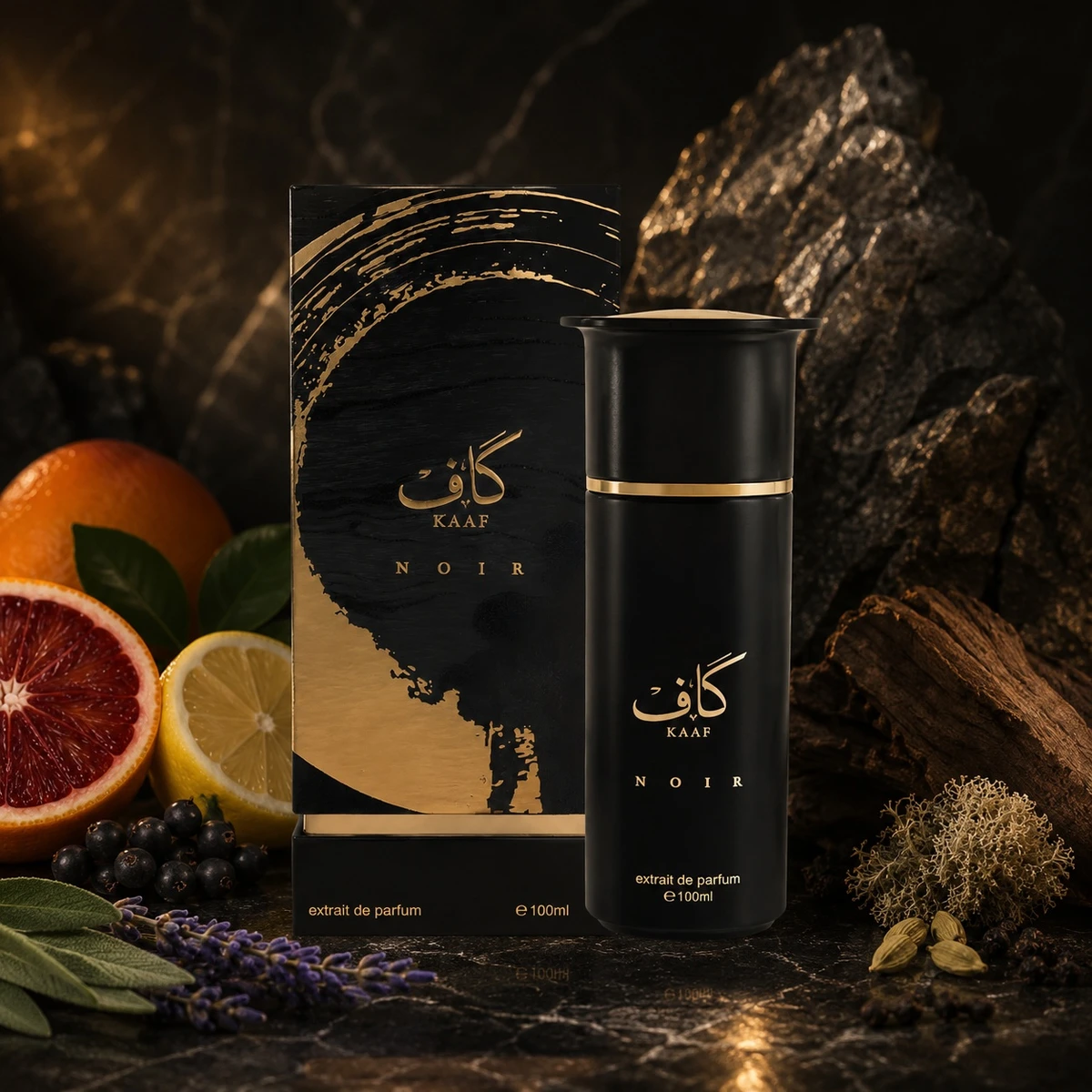 Ahmed Al Maghribi - Kaaf Noir Extrait de Parfum Box
