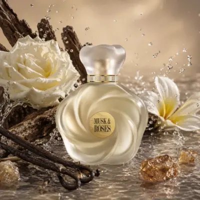 AHMED AL MAGHRIBI Musk & Roses - Extrait de Parfum 75ml - Gambar 6