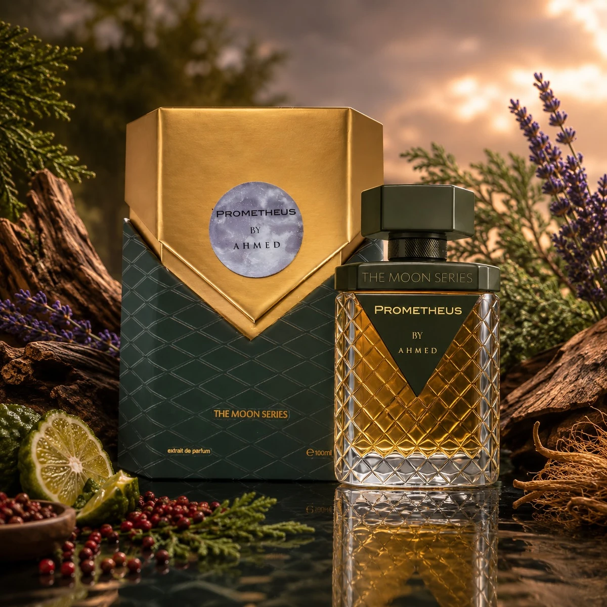 Ahmed Al Maghribi Prometheus - Extrait de Parfum Box