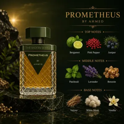 AHMED AL MAGHRIBI Prometheus - Extrait de Parfum 100ml - Gambar 4