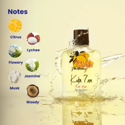 BALI SURFERS Kuta 7 AM - Eau De Parfum 37ml & 100ml - Gambar 4