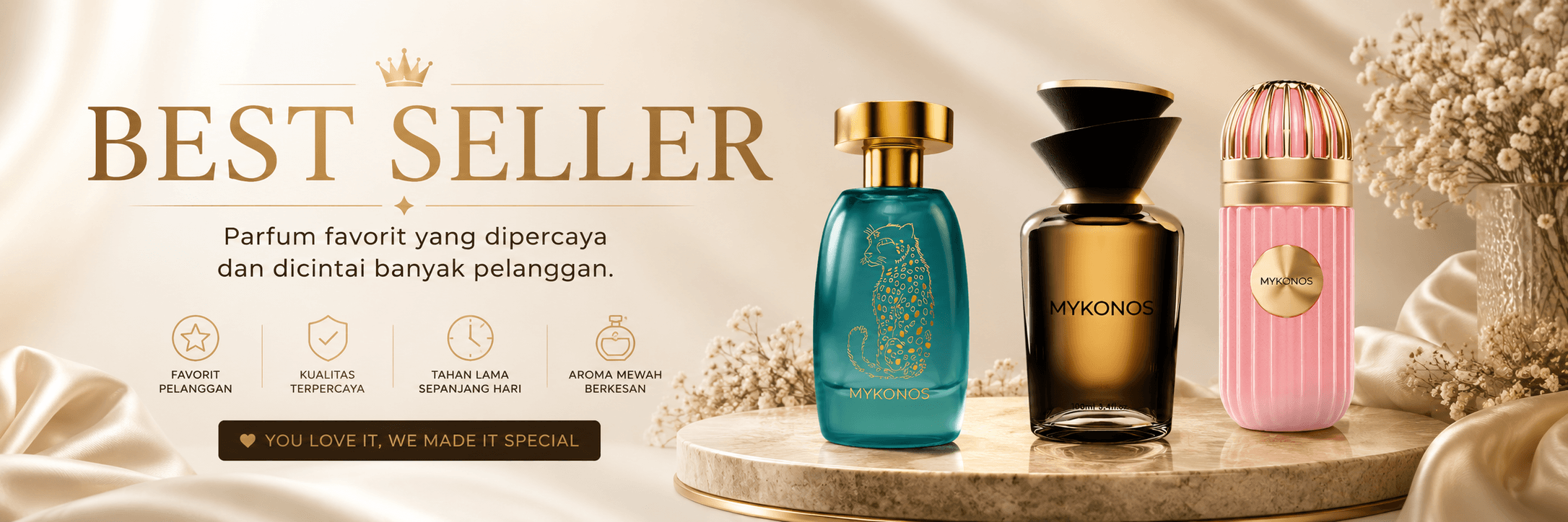 Best Seller Banner Parfum Beyoutee