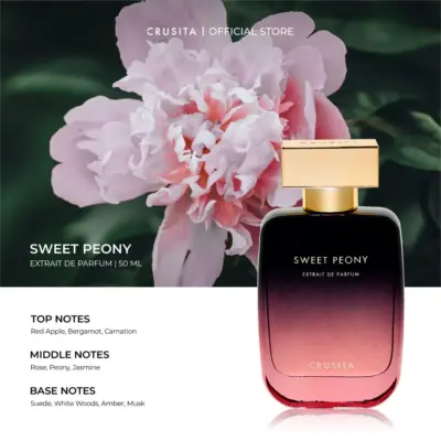 CRUSITA Sweet Peony - Extrait de Parfum - Gambar 4