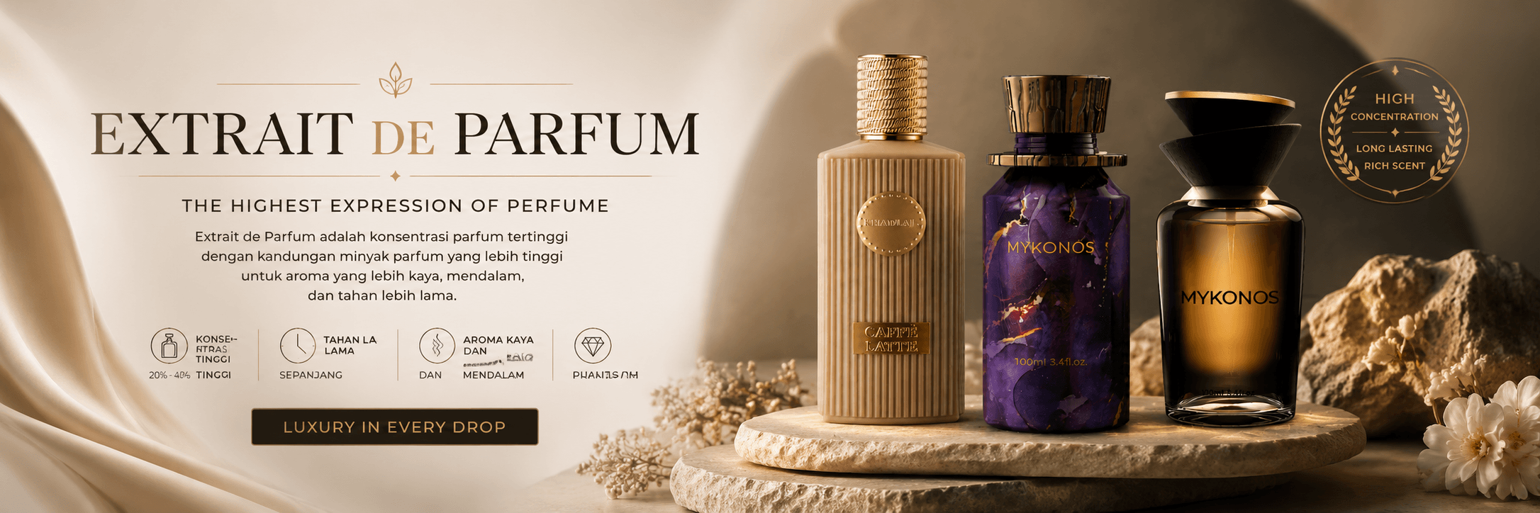 Extrait de Parfum Banner Beyoutee