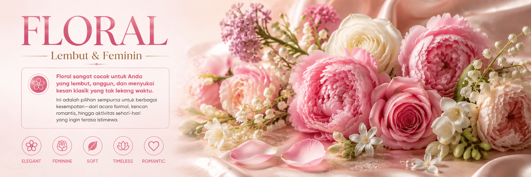 FLORAL Fragrance Notes Banner