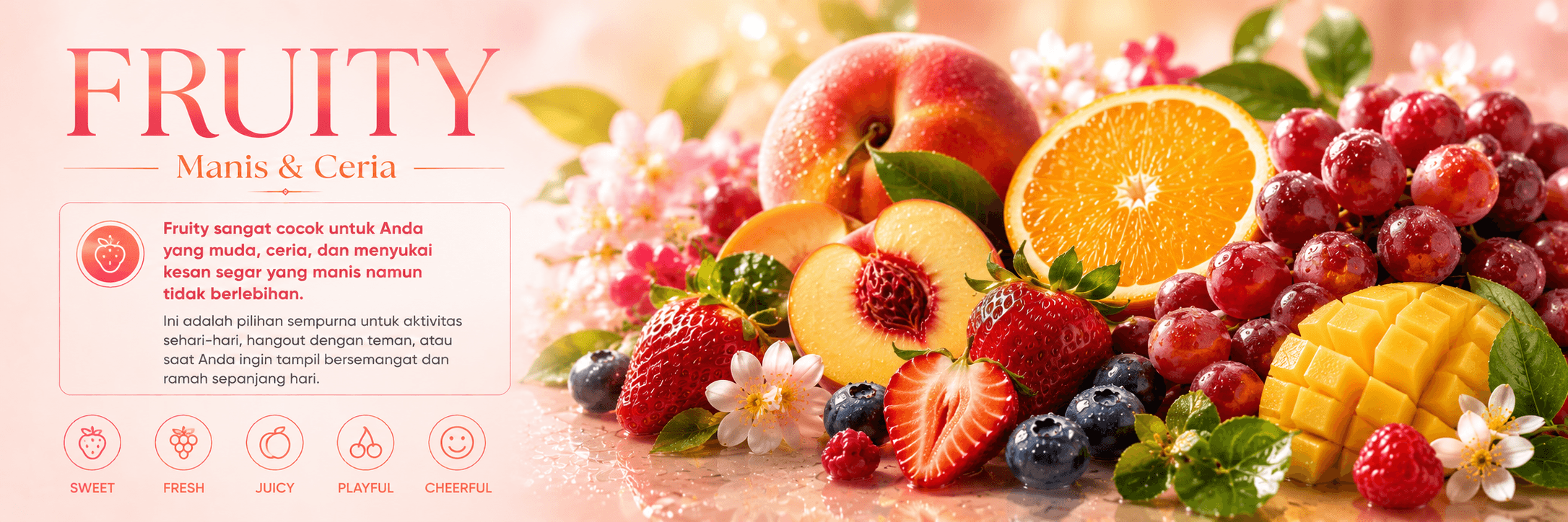 FRUITY Fragrance Notes Banner