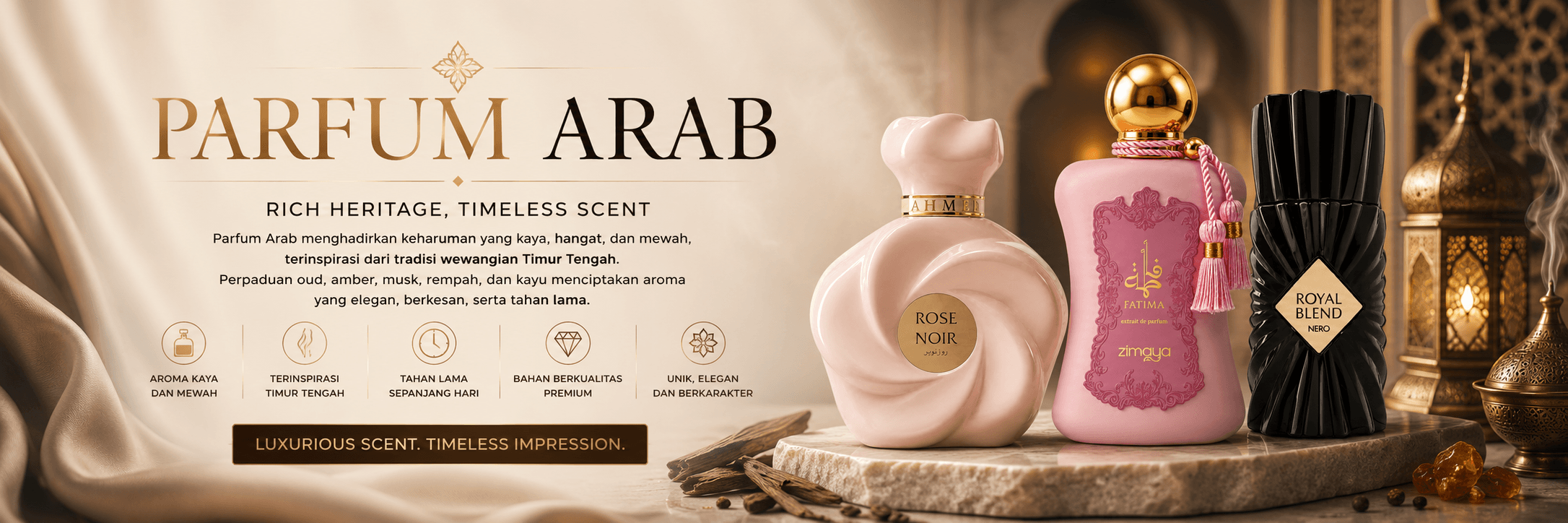 Parfum Arab Banner Beyoutee