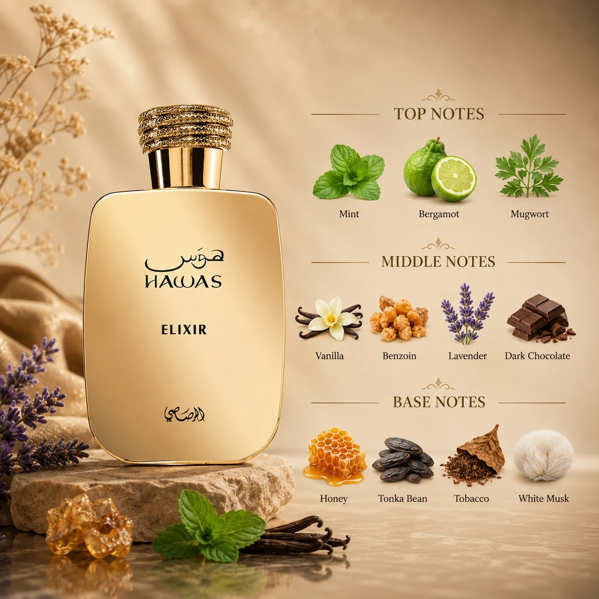 RASASI Hawas Elixir - Eau de Parfum - Gambar 3