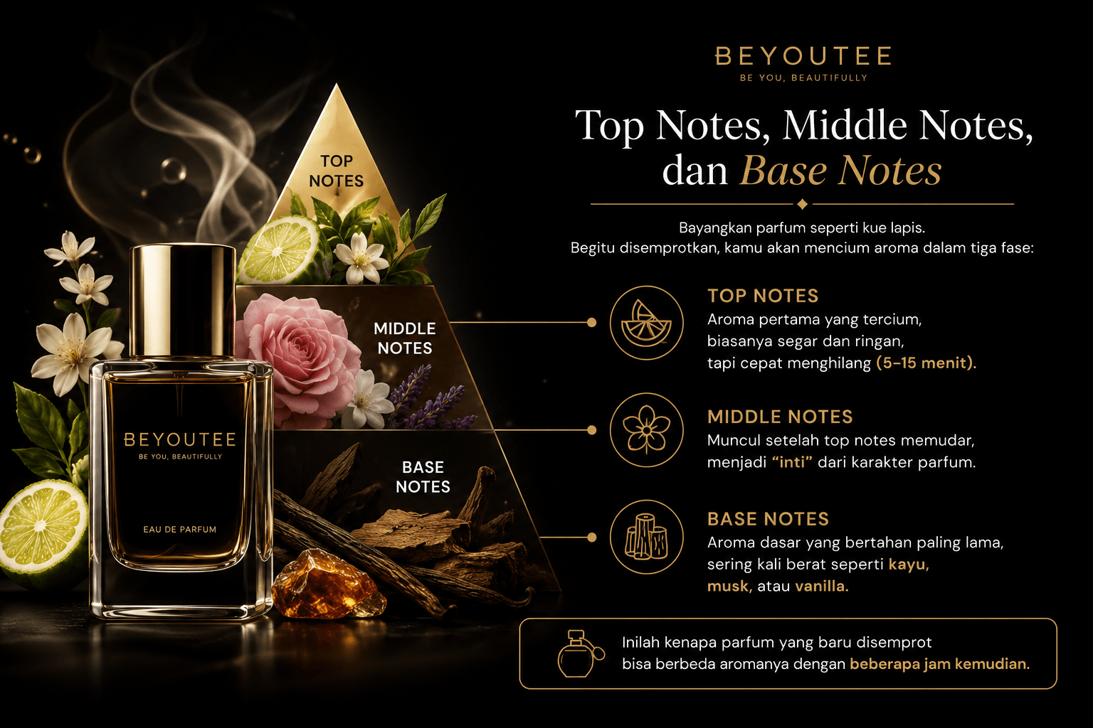 Top Notes, Middle Notes, dan Base Notes