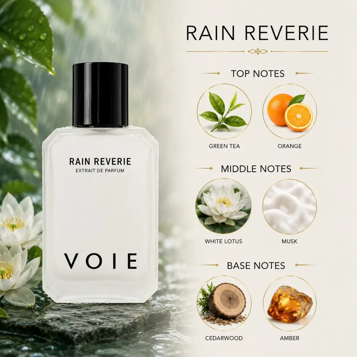 VOIE Rain Reverie - Extrait de Parfum - Gambar 5