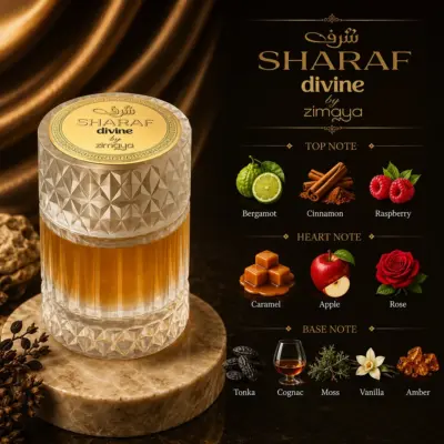 ZIMAYA Sharaf Divine - Extrait de Parfum - Gambar 5