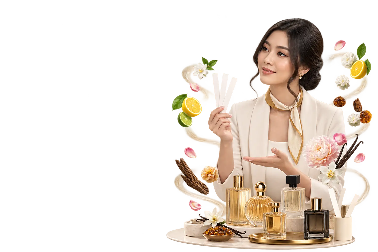 Konsultan parfum BEYOUTEE membantu memilih aroma sesuai preferensi